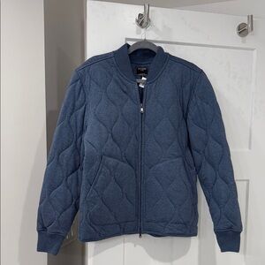 Todd Snyder Navy Quilted Puffer Jacket